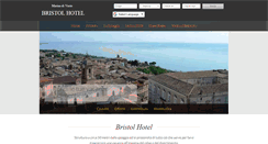 Desktop Screenshot of hotelbristolvasto.it